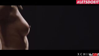 XCHIMERA - Latina African Hottie Luna Corazon Getting A Passionate Banged! With Hottie Wax - LETSDOEIT