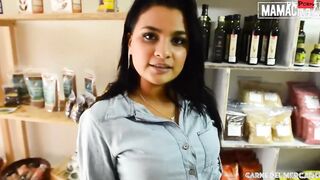 CARNE DEL MERCADO – Hot Colombian 18 Year Old Picked Up And