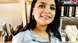 CARNE DEL MERCADO – Hot Colombian 18 Year Old Picked Up And