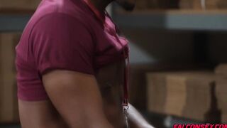 Jkab learns how to accommodate Andre's XL cock