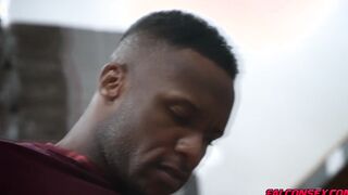 Jkab learns how to accommodate Andre's XL cock