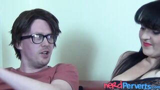 Spicy UK broad feasting on dicks at blow bang party