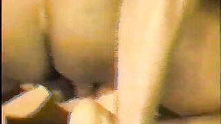 Big Boobed blonde fucks and blows bbcs JanB