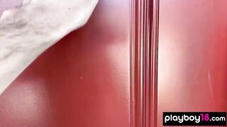 Chubby milf Sophie Dee using 2 huge vibrators to please