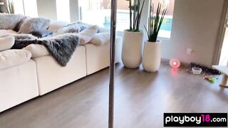 Chubby milf Sophie Dee using 2 huge vibrators to please
