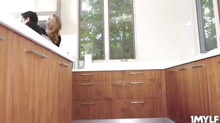 Poor stepson dig her stepmoms living care as she pleasures
