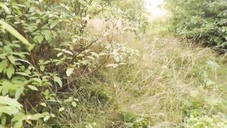 Amateur Lovers Plowed inside the Park with Jizzed on the
