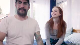 Stepmom caught teenie plowed landscaper