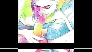 Play with your dick and nuts for me