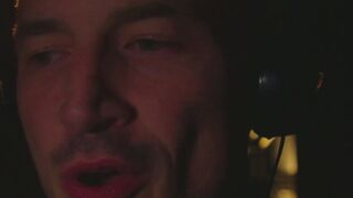 Raunchy podcaster Derek Kage meets fan Trevor Harris