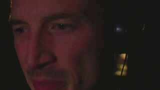 Raunchy podcaster Derek Kage meets fan Trevor Harris