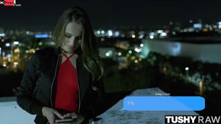 TUSHYRAW Young Goddess getting her ass stretched after the club