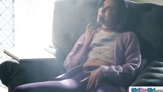 I lost myself in lesbian strapon fantasy