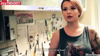 LETSDOEIT - German Cam cunt with mouth Jolee Love Booty Drilled By Stranger In Hostel