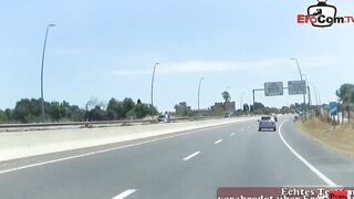 German huge melons chubby blonde amateur MILF plowed