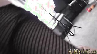 Hot British chick Phoenix squirts during hot doggystyle fuck