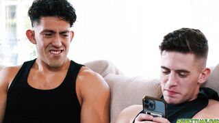 Trevor and Zeno Rey jacks off each other