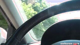Fucking bareback for money on the street