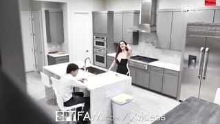 SPYFAM Gigantic Ol Boobie Step Mommy Ava Addams Seduces Step Son