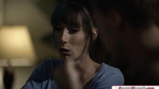Trans stepmom Melanie Brooks barebacked