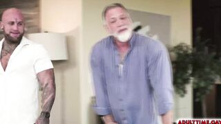 Gunnar Bottoms for Rick and Brock in Anal Threeway