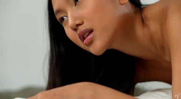 May Thai is hoping to surprise Raul Costa. She sneaks into his apartment and then tiptoes in the bedroom. Making