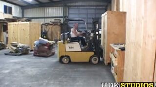 Restrained hairy homo breeding in interracial threesome