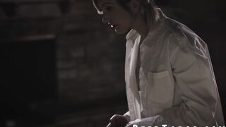 Freaky girl brings cousin Whitney Wright to suck a dick