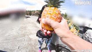 CARNEDELMERCADO - Bubble Booty Latina Vick Valencia Getting Her Twat Plowed Hard