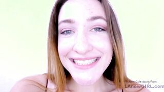 Striking teen sucks and get penetrated by big cock