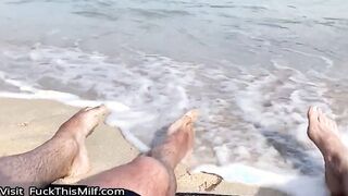 First date with someone`s stepmom after the beach