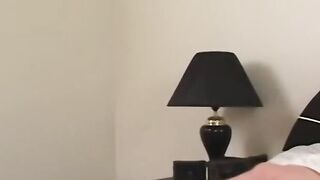 Naughty bride doggystyled passionately before eating cum