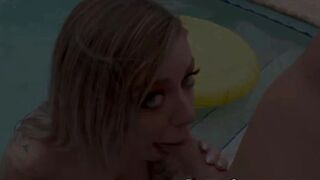 Busty hunny Karma RX enjoys hardcore poolside pounding