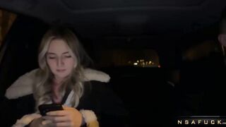 Step Sister couldnt pay for fake taxi so I fucked her