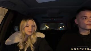 Step Sister couldnt pay for fake taxi so I fucked her