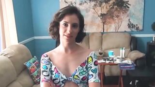 sexy chick nora doll bounces on a hard cock and gets a load