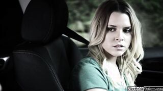Driving instructor fucks a teen outdoors