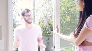 - curious next door chick tries neighbor's dick