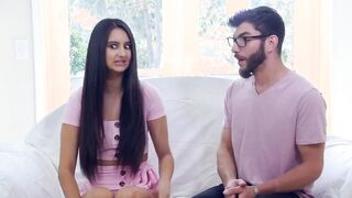 - curious next door chick tries neighbor's dick