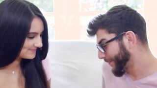 - curious next door chick tries neighbor's dick
