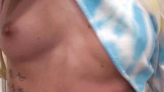 submissive stepsister takes brother's big load