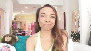 watch this ebony teen suck older guy off