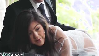 sexy babe kendra spade fills all her holes with her butler’s dick