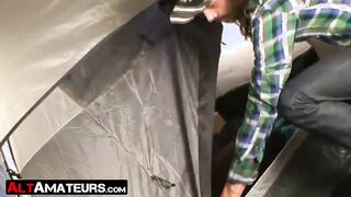 Bearded alt homosexual toyed and ass drilled by a cop