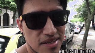 Straight Latino has his first gay bareback experience