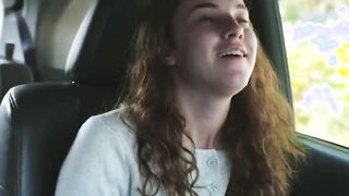cute teen sucks her stepdad for a car