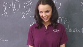 hot teen high school girl fucked by coach in classroom