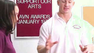 hot teen high school girl fucked by coach in classroom