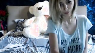 Busty Babe playing around wtih toys for you