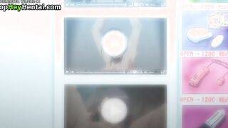 Wonderful busty babe hot creampie